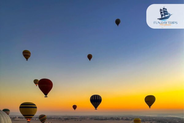 Rise with the Sun: Luxor Hot Air Balloon Private Adventure